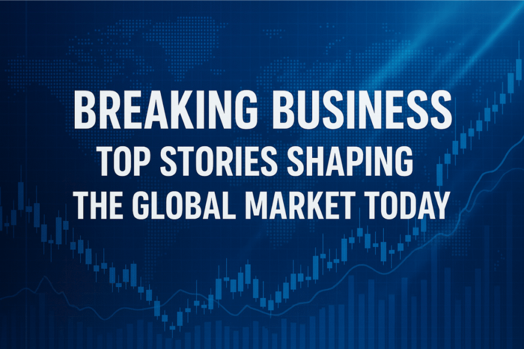 Breaking Business: Top Stories Shaping the Global Market Today Business