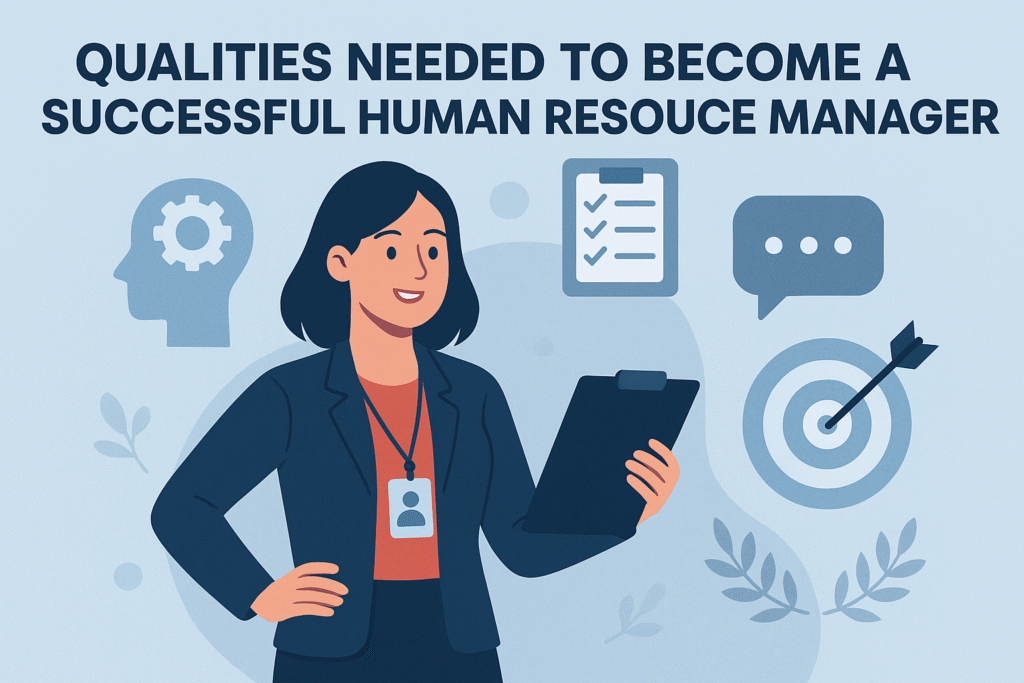 Qualities Needed to Become a Successful Human Resource Manager Qualities Needed to Become a Successful Human Resource Manager