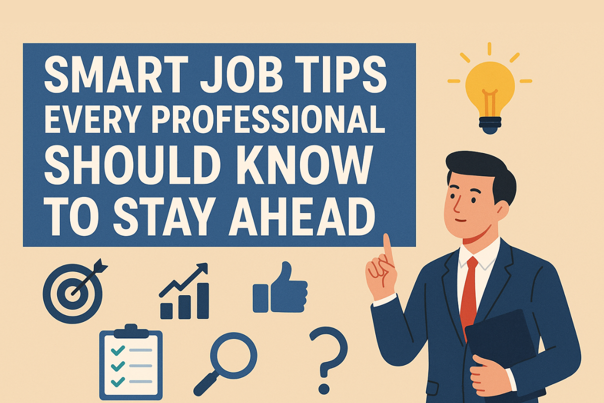 Smart Job Tips Every Professional Should Know to Stay Ahead smart job tips